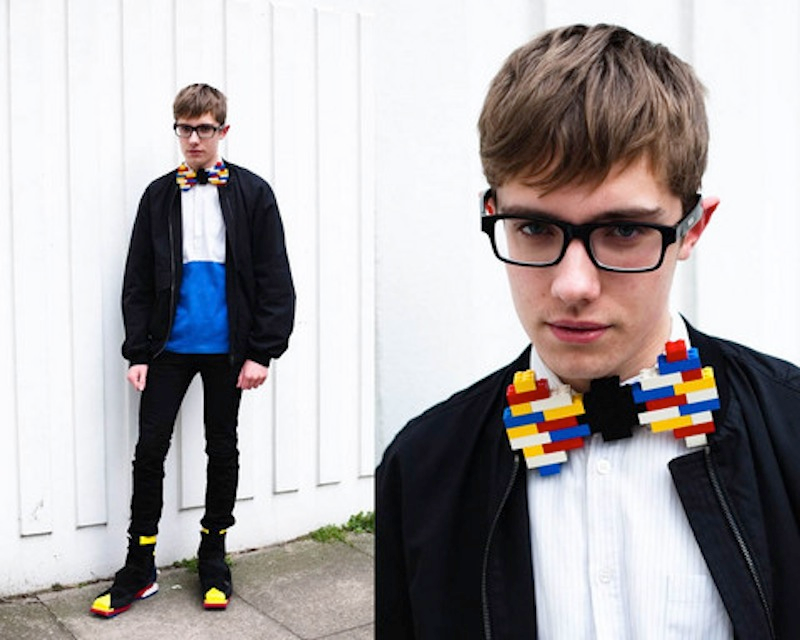 Illustration for article titled Would You Wear These Lego-Inspired Fashions?